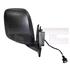 Right Wing Mirror (electric, heated, black cover) for Nissan NV200 Van 2010 Onwards