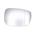 Right Wing Mirror Glass (heated, without blind spot warning indicator) for Mazda CX 5 2017 Onwards
