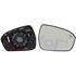 Right Wing Mirror Glass (heated, blind spot warning lamp) for Ford MONDEO Estate 2014 Onwards