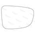 Right Stick On Wing Mirror Glass for Mazda 2, 2014 Onwards