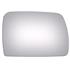 Right Stick On Wing Mirror Glass (silver) for BMW X5, 2000 2006