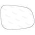 Right Stick On Wing Mirror Glass for Jaguar XJ, 2010 Onwards