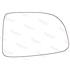 Right Stick On Wing Mirror Glass for Kia CARENS III 2006 2013