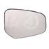 Right Stick On Wing Mirror glass for Ford TRANSIT COURIER Kombi 2014 Onwards