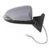 Right Wing Mirror (electric, heated, indicator lamp, primed cover) for TOYOTA YARIS / VITZ, 2011 Onwards