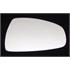 Right Stick On Wing Mirror Glass for Audi A1 2010 Onwards