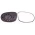 Right Wing Mirror Glass (not heated) and Holder for FORD KA, 2008 2015