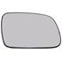 Right Wing Mirror Glass (not heated) & Holder for Peugeot 407, 2004 2010