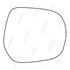 Right Stick On Wing Mirror Glass for Toyota LAND CRUISER 150, 2009 Onwards