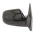 Right Wing Mirror (electric, heated, black cover) for Hyundai TUCSON, 2004 2010