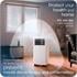 Avalla S 200 3 in 1 Portable Air Conditioner & Dehumidifier for Multi Rooms, 9000BTU