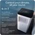 Avalla S 220 4 in 1 Portable Air Conditioner & Dehumidifier for Multi Rooms, 9000BTU