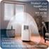 Avalla S 550 4 in 1 Portable Air Conditioner & Dehumidifier for Large Rooms, 7000BTU