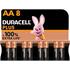 Duracell Plus Power Alkaline AAA Batteries   Pack of 8
