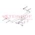 Steinhof Towbar (fixed with 2 bolts) for Seat ALTEA,  2004 to 2015