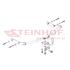 Steinhof Towbar (fixed with 4 bolts) for Skoda OCTAVIA Combi, 1998 2010