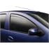 Tinted Front Wind Deflectors For Mitsubishi Colt 2004 2012, 3 Door 