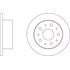APEC Blue Rear Axle Brake Discs (Pair)   SDK6566