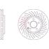 APEC Blue Front Axle Brake Discs (Pair)   SDK7153
