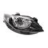 Right Headlamp (Halogen, Takes H7 / H3 Bulbs, Original Equipment) for Seat IBIZA V 2007 2009
