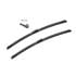 Bremen Vision Flat Wiper Blade Front Set (530 / 480mm   Side Pin Arm Connection) for Volkswagen POLO Saloon 2002 to 2009