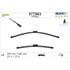 Valeo VF903 Silencio Flat Wiper Blades Front Set (550 / 500mm   Push Button Arm Connection)