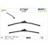 Valeo VF907 Silencio Flat Wiper Blades Front Set (600 / 450mm   Hook Type Arm Connection)