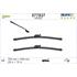 Valeo VF937 Silencio Flat Wiper Blades Front Set (700 / 400mm   Exact Fit Connection) for Toyota Prius PHV 2016 Onwards