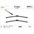 Valeo VF943 Silencio Flat Wiper Blades Front Set (650 / 380mm   Exact Fit Connection) for Renault Captur 2013 2020