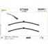 Valeo VF969 Silencio Flat Wiper Blades Front Set (650 / 600mm   Exact Fit Connection) for Mercedes Sprinter 4 t Box 2018 Onwards