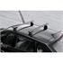 Nordrive Silenzio Black aluminium wing Roof Bars (low profile) for Citroen C5 X 2021 Onwards