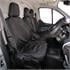 Town & Country Single Driver Van Seat Cover For Ford Transit Custom 2012 Onwards   Black