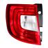 Left Rear Lamp (Estate Only, Without Bulbholder) for Skoda SUPERB Estate 2008 2013