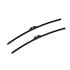 Bremen Vision Flat Wiper Blade Front Set (650 / 500mm   Slider Pin Arm Connection) for Volvo S40 II 2004 to 2006