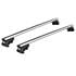 Thule SmartRack XT Roof Bars for Fiat IDEA MPV, 5 door, 2003 2011, With Raised Roof Rails