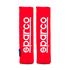 Sparco Comfortable Red Seat Belt Cover   2 Pack