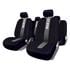 Sparco Universal Polyester Fabric Car Seat Cover Set   Black and Grey For Nissan CEDRIC 1991 1999