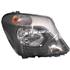 Right Headlamp (Halogen, Black Bezel, Takes H7 / H7 Bulbs, Supplied With Motor) for Mercedes SPRINTER 5 t Bus 2014 on