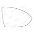 Right Stick On Wing Mirror glass for Volkswagen GOLF VII 2012 Onwards