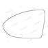 Left Stick On Wing Mirror glass for Volkswagen GOLF VII 2012 Onwards