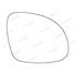 Right Stick On Wing Mirror Glass for SKODA YETI, 2009 2017