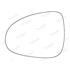 Left Stick On Wing Mirror Glass for Volkswagen TOUAREG, 2010 2016