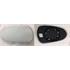Left Wing Mirror Glass (not heated) and Holder for SEAT IBIZA V, 2008 2017