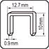 STAPLES 10X12,7MM/0,95MM 7500PCS
