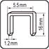 Staples 16x5,85mm 2000pcs