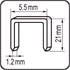 Staples 21x5,85mm 2200pcs