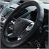 Van Steering Wheel Cover   40cm   Black Sports Grip