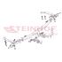 Steinhof Automatic Detachable Towbar (horizontal system) for Toyota AVENSIS VERSO, 2001 2009