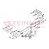 Steinhof Towbar (fixed with 2 bolts) for Toyota YARIS/VITZ, 2011 2014