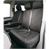 Van Seat Cover   Front Double   Black   Volkswagen Transporter T5 T6